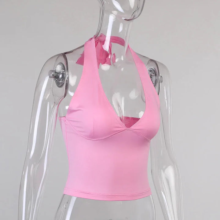 BidiJones Signature Off Shoulder Cotton Crop Top