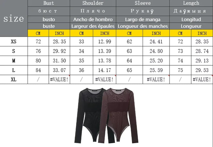 Exclusive Elegant Bodysuit For Evening Wear