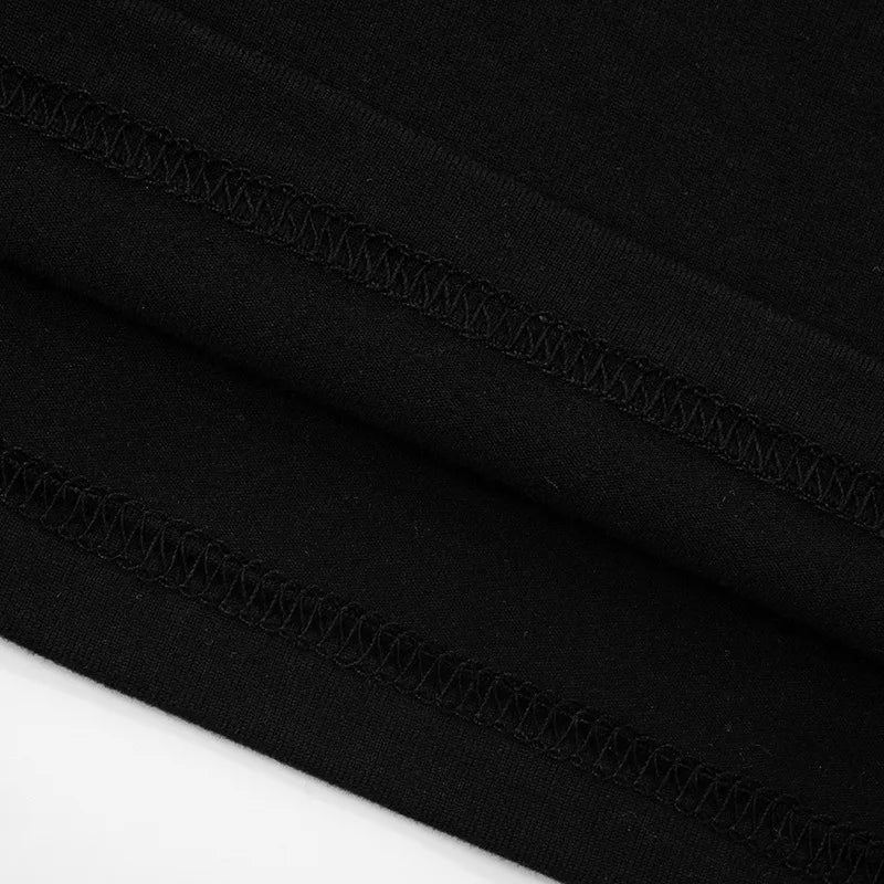 Stunning Black Y2K Backless Knit Mini Dress