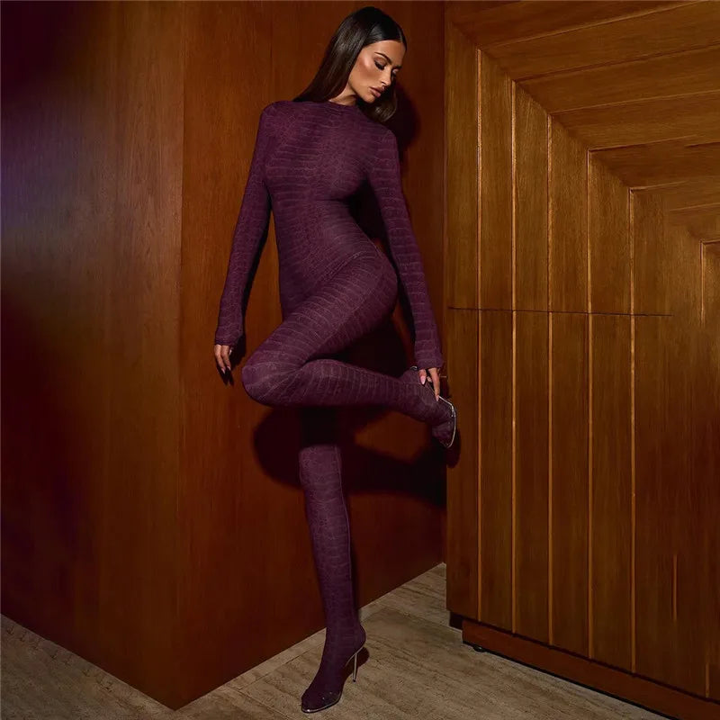 Luxury Platinum Blend Vintage Plaid Bodycon