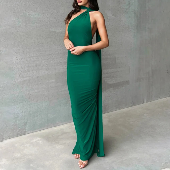 Todoblack Neon Y2K Signature Bodycon Maxi Dress