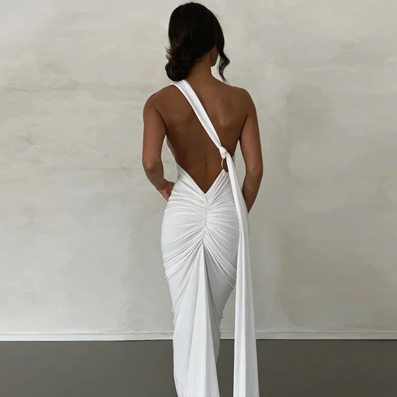 Todoblack Neon Y2K Signature Bodycon Maxi Dress