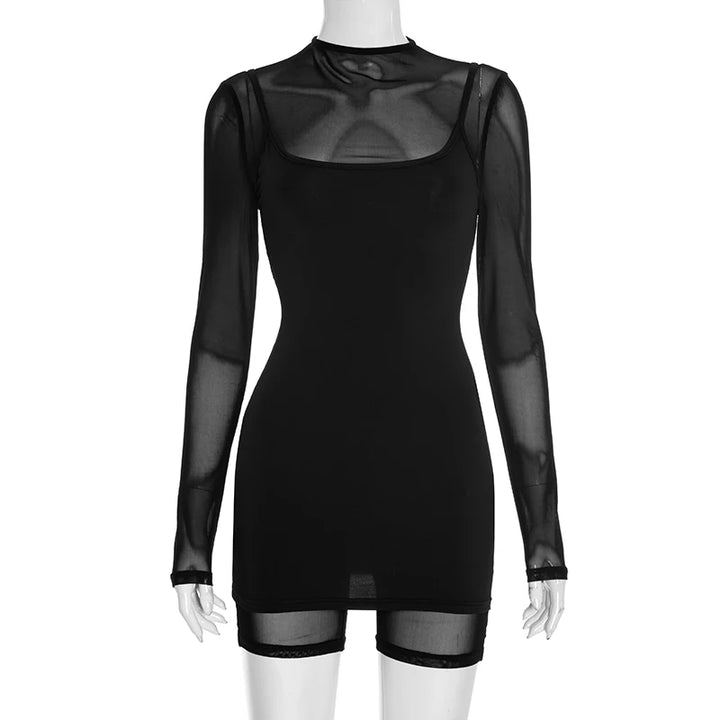 Weird Puss Premium Stretch Bodycon Playsuit