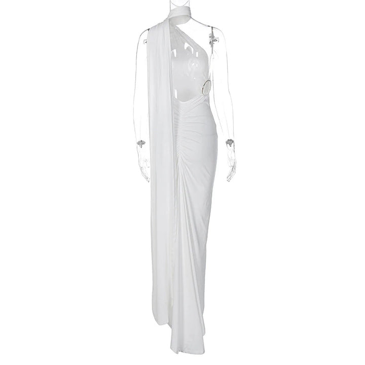 Todoblack Neon Y2K Signature Bodycon Maxi Dress