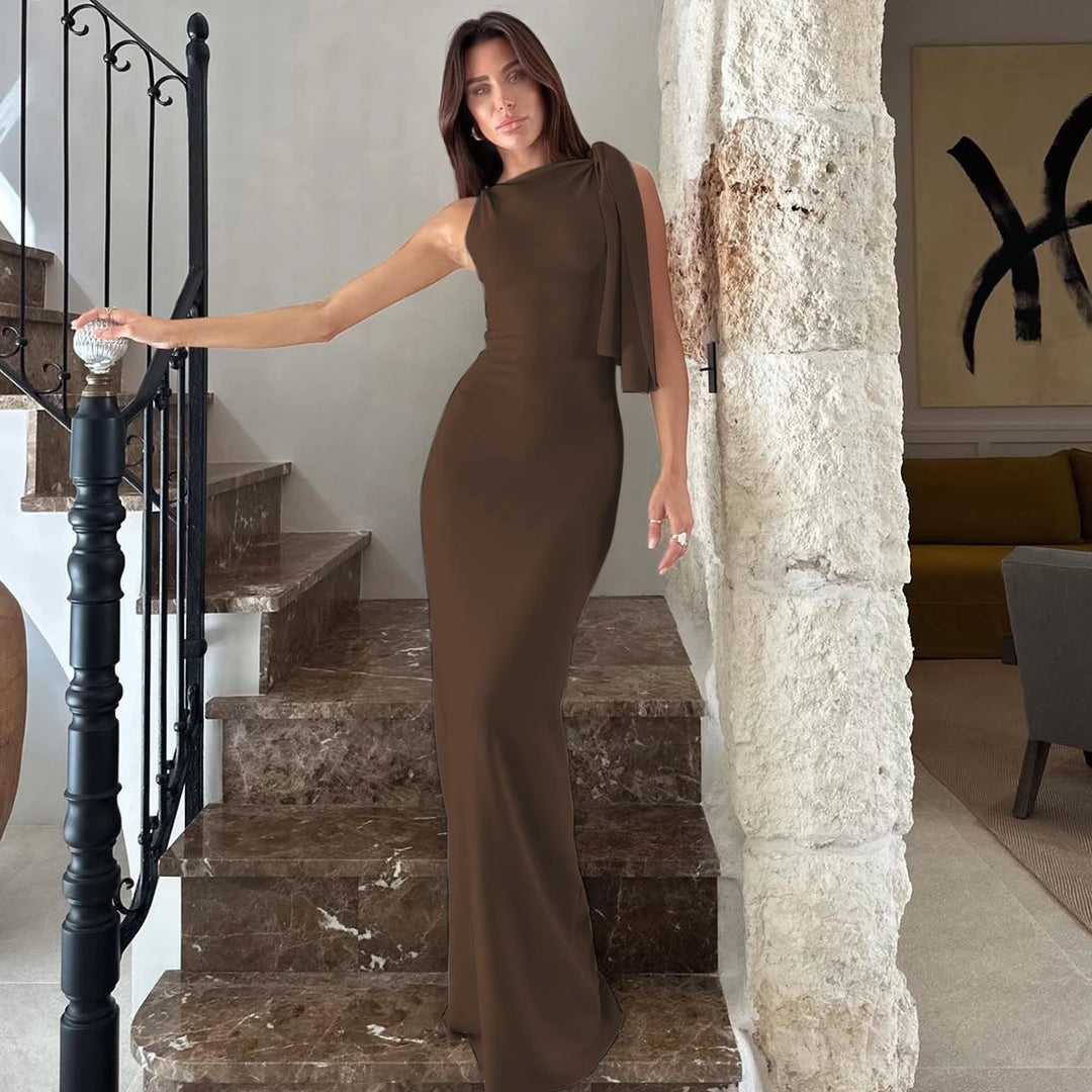 Signature Knit Maxi Dress For Summer Elegance