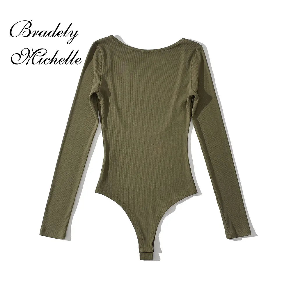 Luxury Backless Knitted Jumpsuit For Women