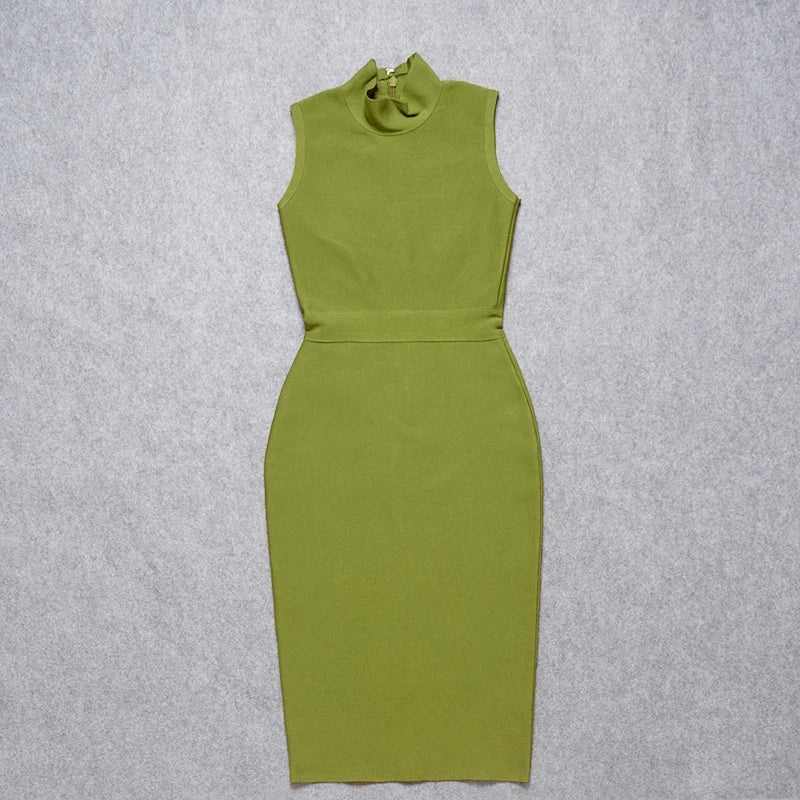 Premium One Piece Bodycon Knit Maxi Dress