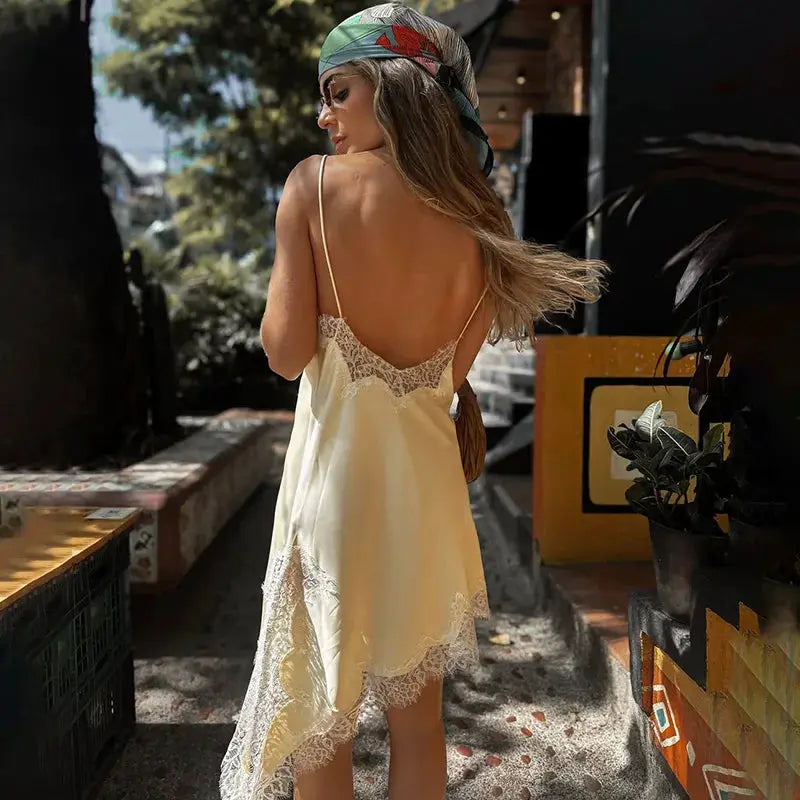 Flattering Lace Dress For Women Summer | ourlum.com