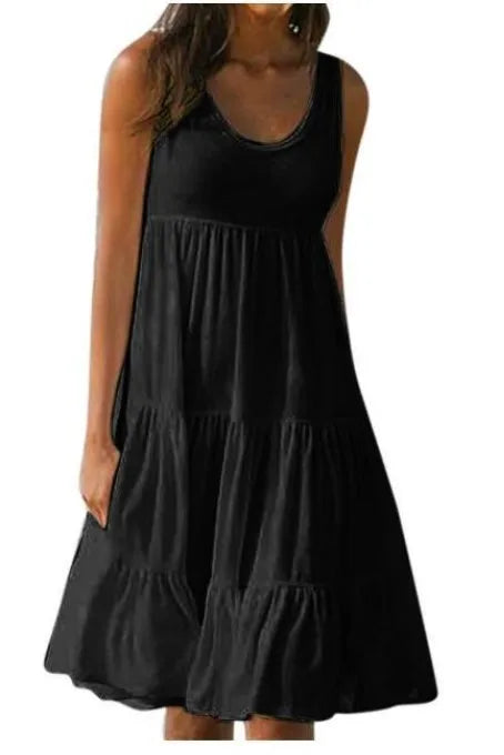 Midnight Collection Backless Midi Gown