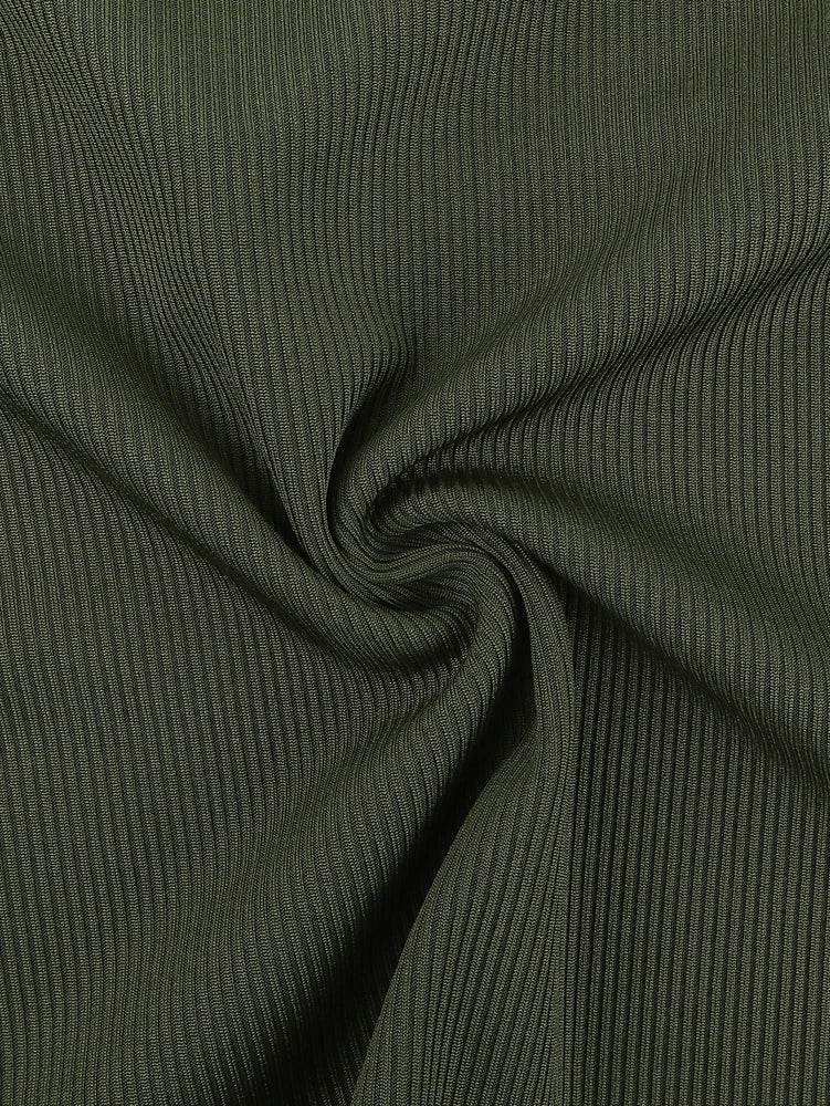 Stylish Backless Polyester Top For Fitness Or