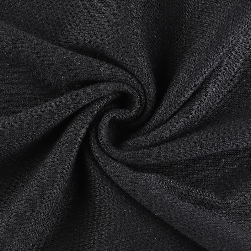 Premium Vintage Black Y2K Sleeveless Bodysuit High