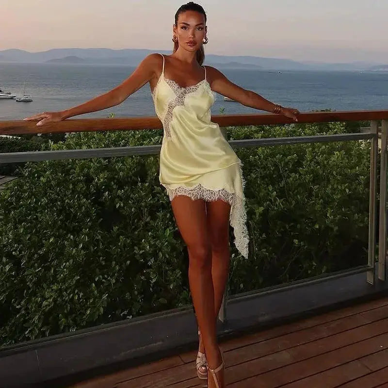 Flattering Lace Dress For Women Summer | ourlum.com
