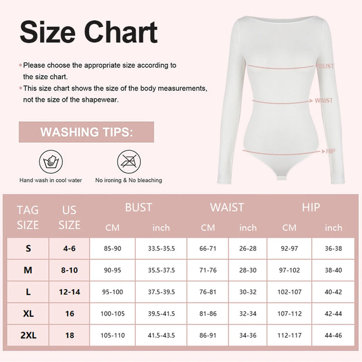 Womens Round Collar Elastic Bodysuit Shapewear