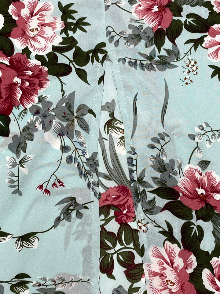 Elegant Tailored Floral Halter Dress For Summer