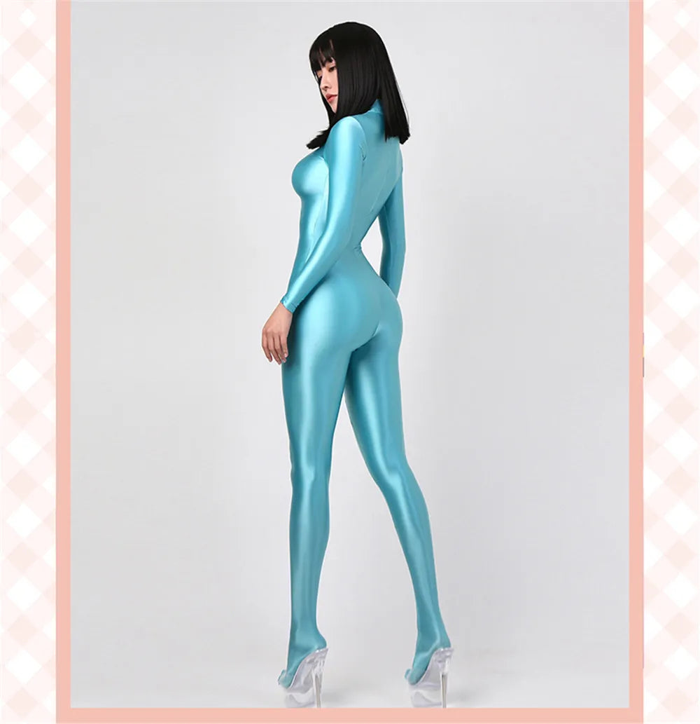 Premium Slim Fit Nylon Jumpsuit For Women