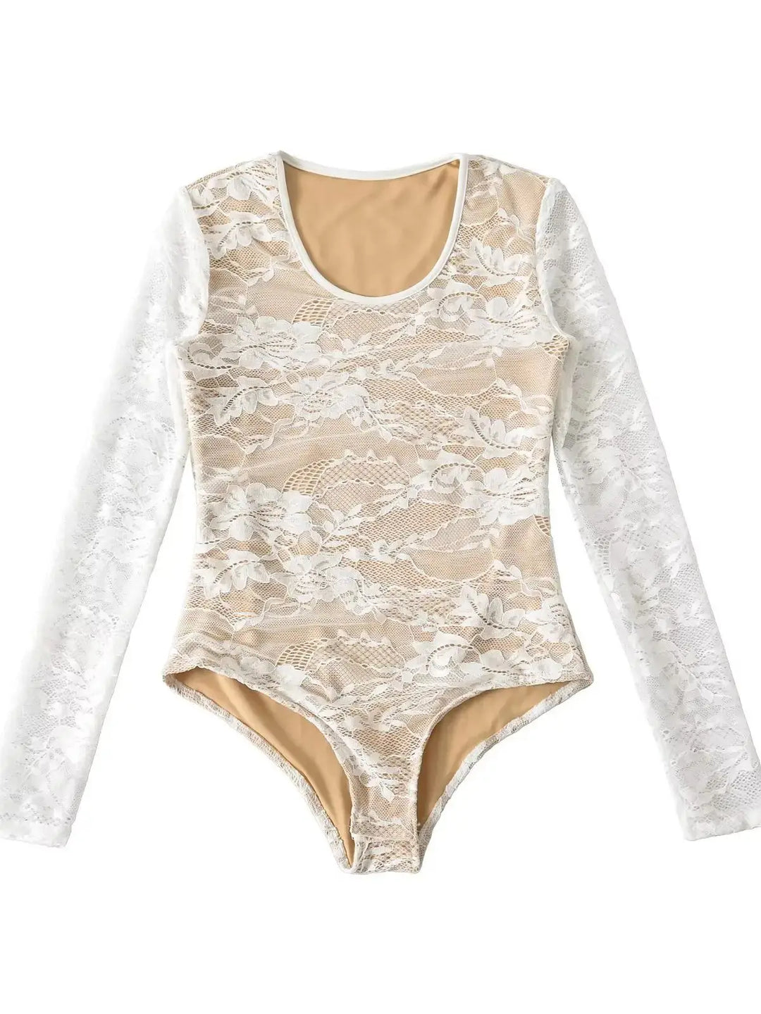 Elegant Lace Bodysuit Jumpsuit Women Summer