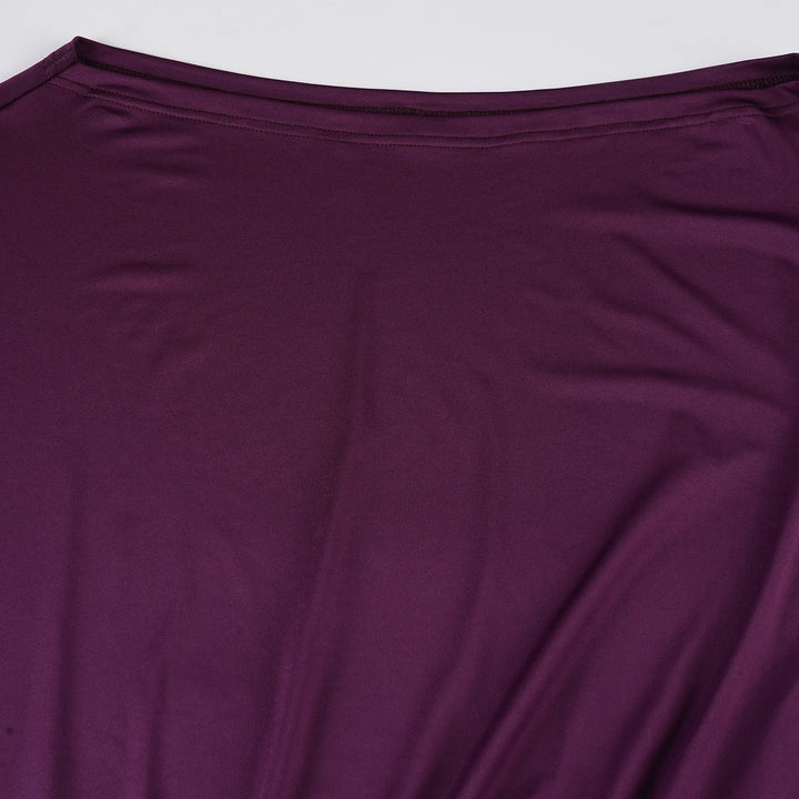 Stylish Women One Shoulder Bat Sleeve Wrap Bodycon