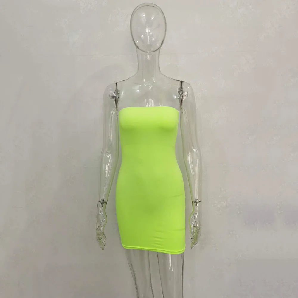 Signature Strapless Mini Dress By Tyfyo