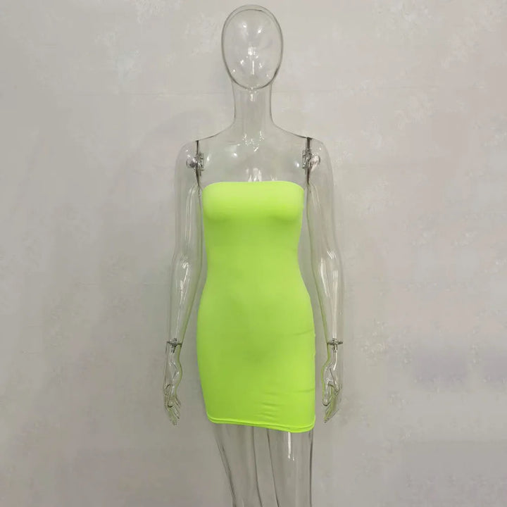 Signature Strapless Mini Dress By Tyfyo
