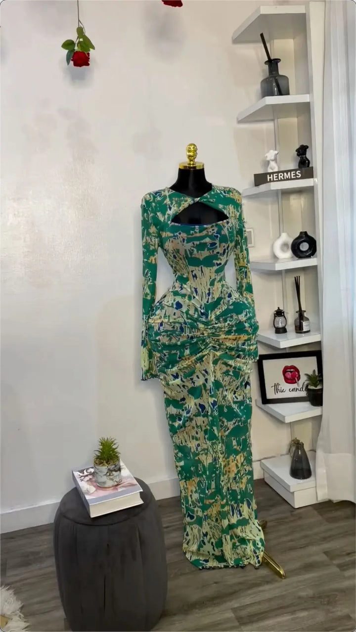 Luxury Empire Maxi Dress Dynamic Fit For Night