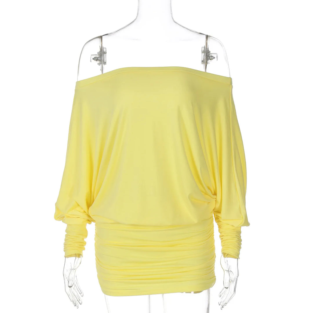 Chic Off Shoulder Sheer Mini Dress For Elegant