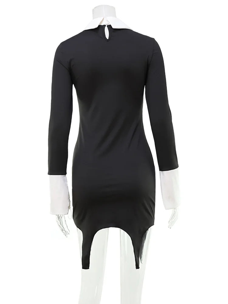 Cnyishe Signature Premium Knit Mini Sheath Dress