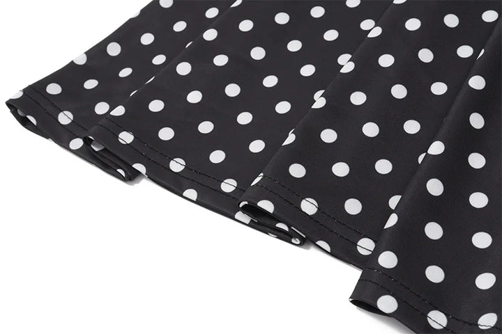 Limited Signature Dot Halter Backless Knit Evening