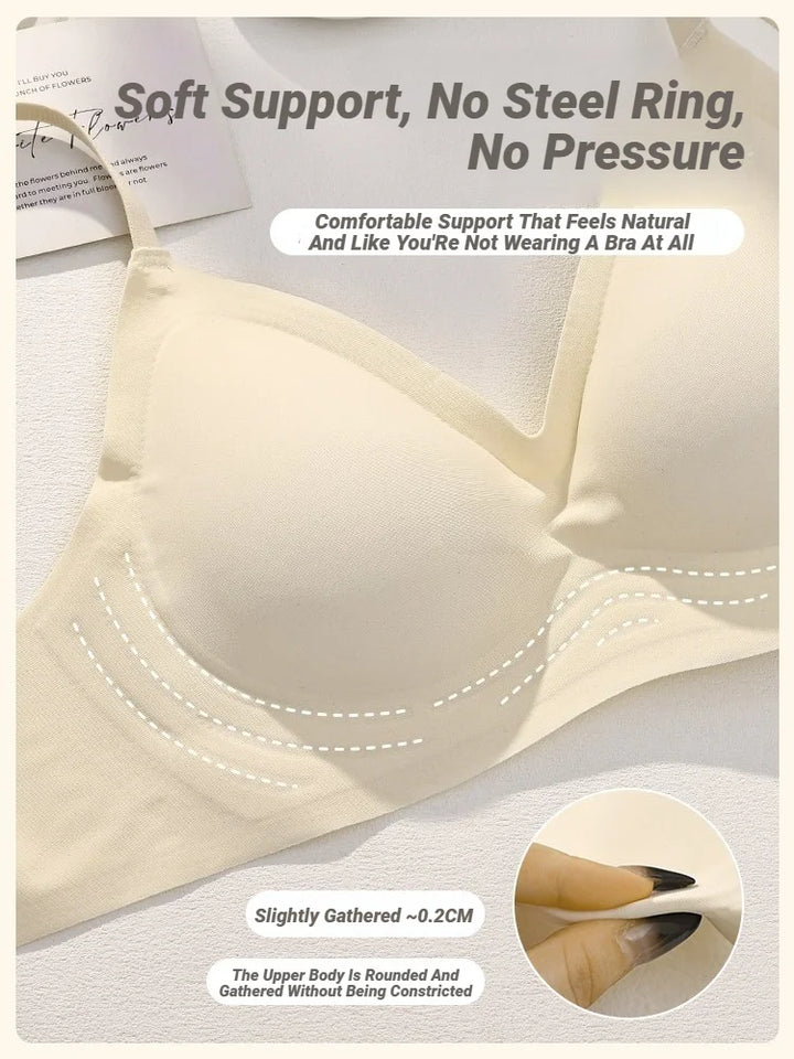 Small Breast Seamless Bra Women&