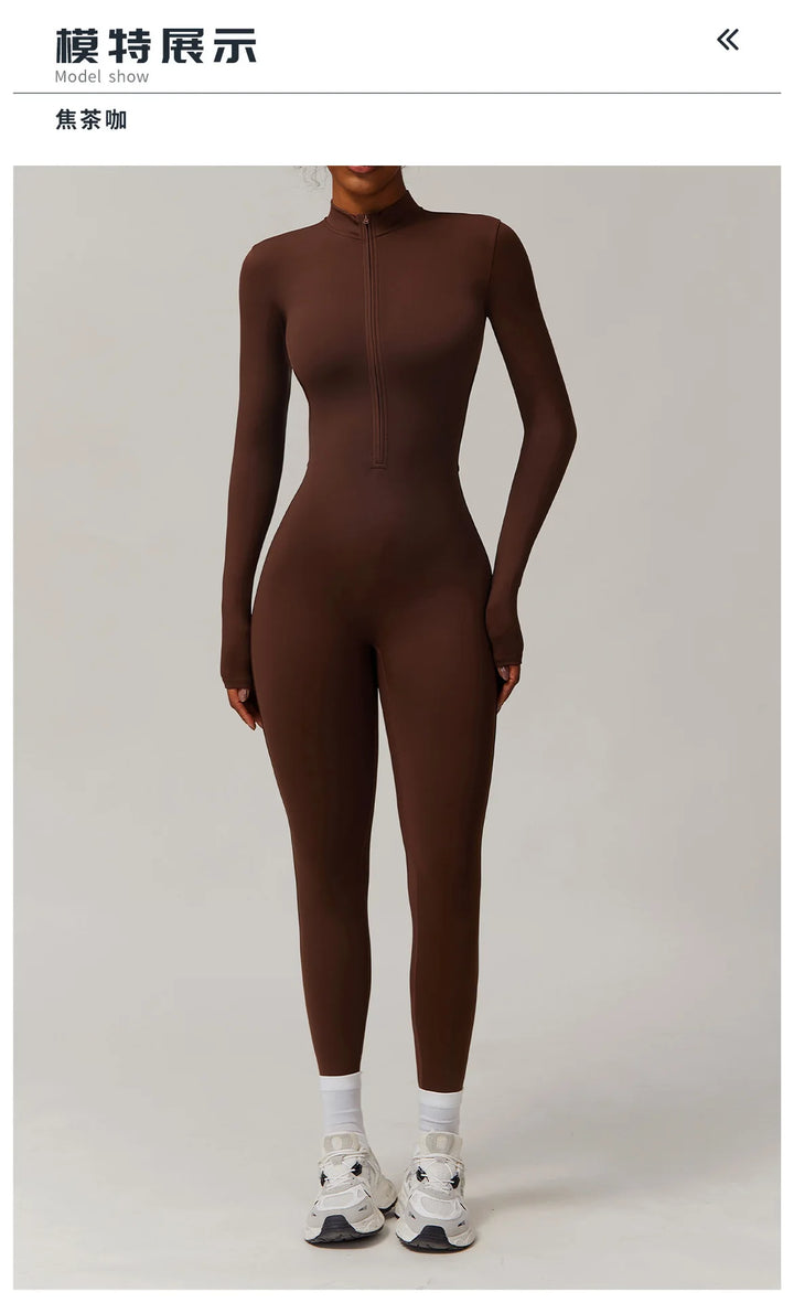 Women Luxury Elastic Jumpsuit For Active Comfort