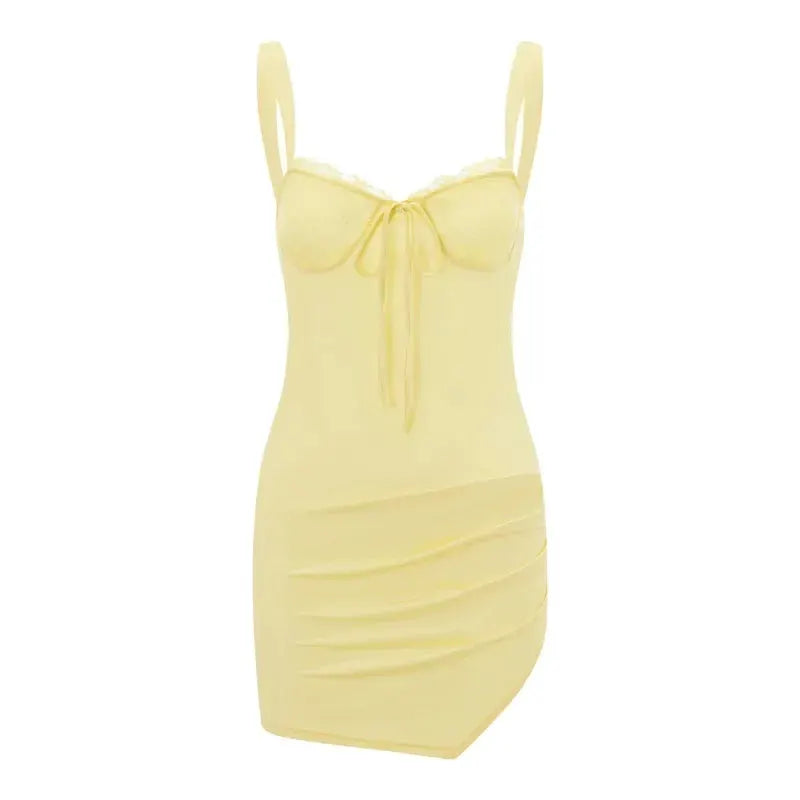Women Sleeveless Bodycon Mini Dress Summer Sexy - OurLum.com