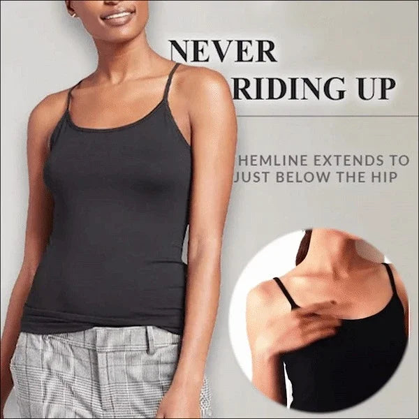 Luxury Modal Camisole For Women With Built In Bra