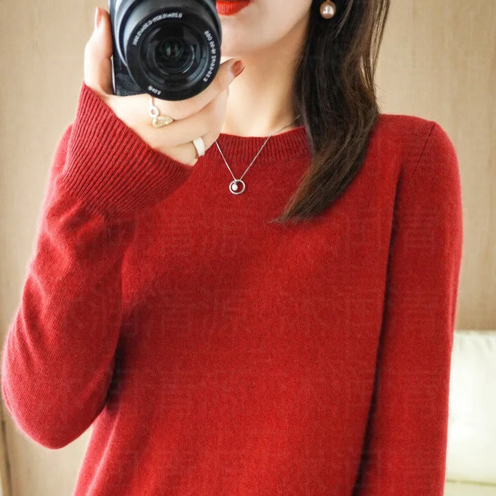 Autumn And Winter Cashmere Sweater Women&