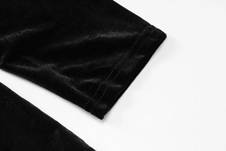 Dulzura Velvet Y2k Bodycon Jumpsuit For Women