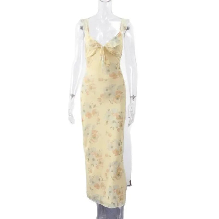 Summer Flower Printed Women&