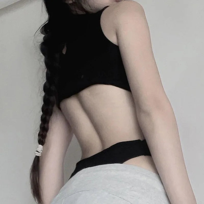 Sexy Irregular Backless Bodysuit For Women