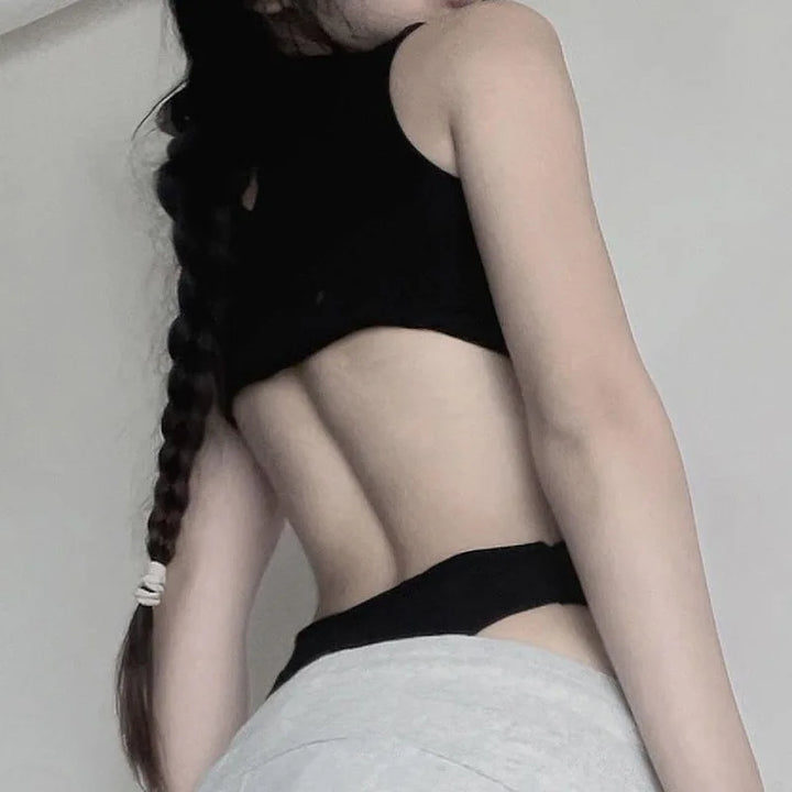 Sexy Irregular Backless Bodysuit For Women