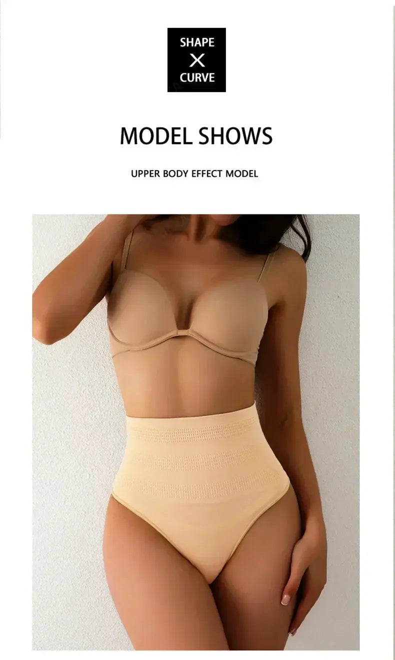 Flarixa Tummy Control Panties High Waist Belly Shaper