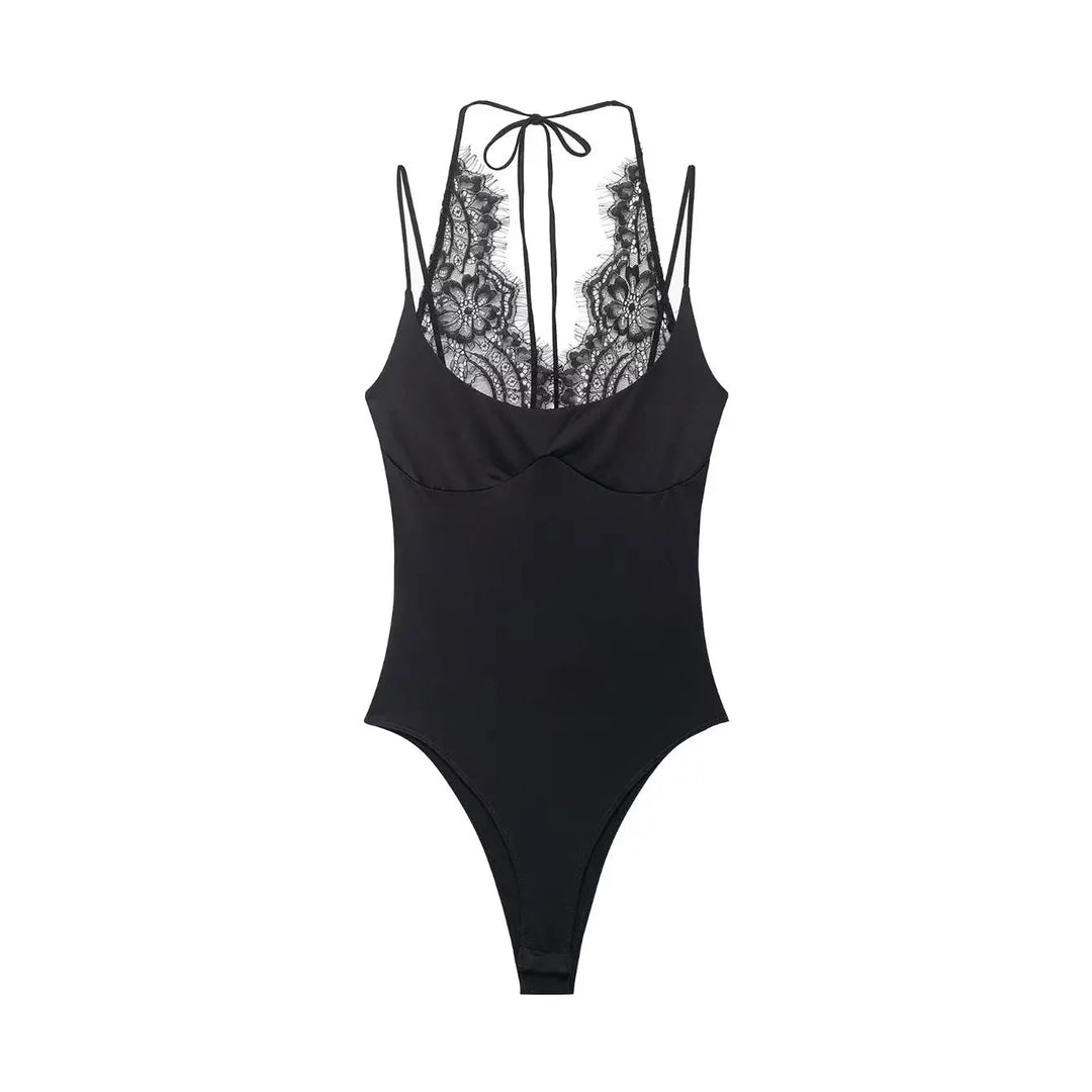 Sexy Slim Lace Bodysuit For Women Ch