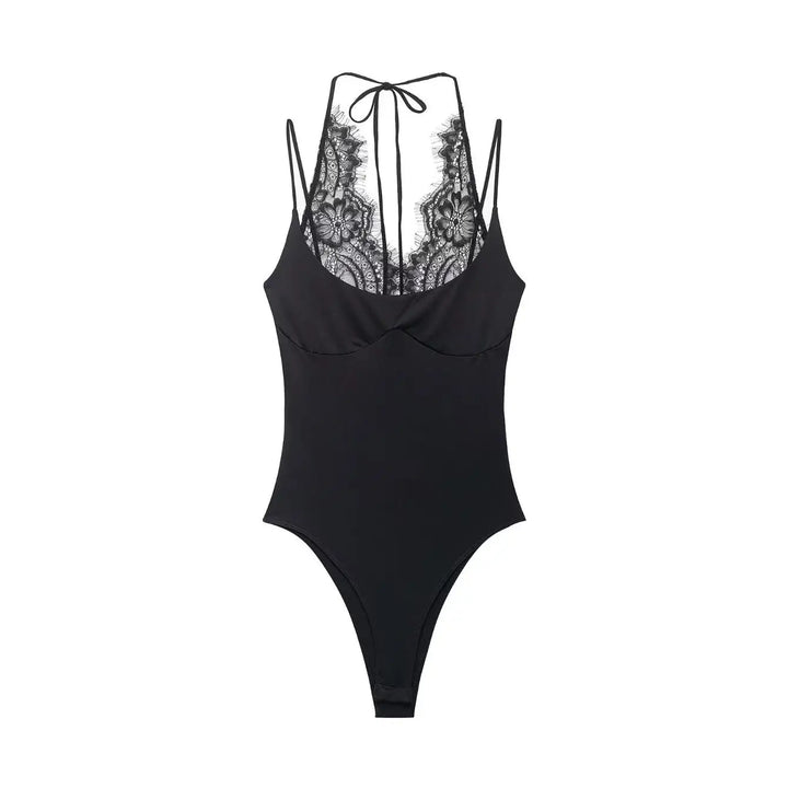 Sexy Slim Lace Bodysuit For Women Ch