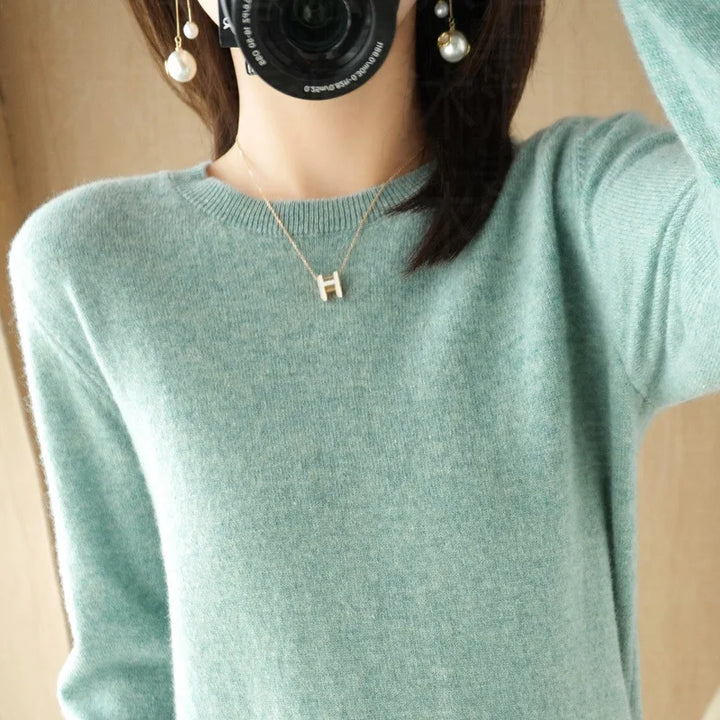 Autumn And Winter Cashmere Sweater Women&