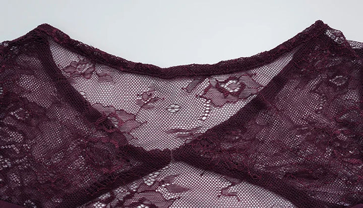 Cnyishe Lace Patchwork Sheath Dress Exclusive