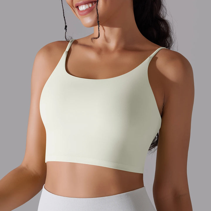 Women Yoga Bra Sports Underwear Soft Running Quick DryTank Top Fitness Gym Padded Bralette Shockproof Bra Beautiful Back