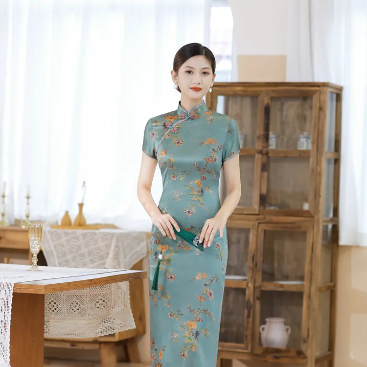 Elegant Vintage Chinese Cheongsam For Party