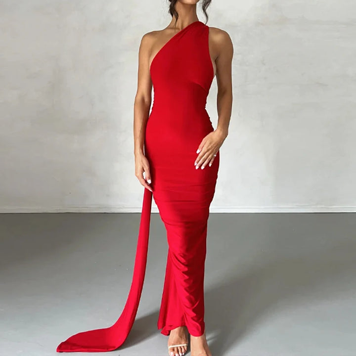 Todoblack Neon Y2K Signature Bodycon Maxi Dress