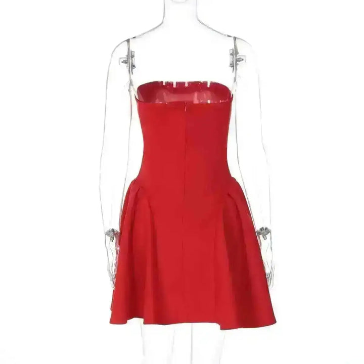 Stunning Off Shoulder Slim Fit A Line Mini Party