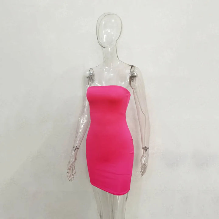Signature Strapless Mini Dress By Tyfyo