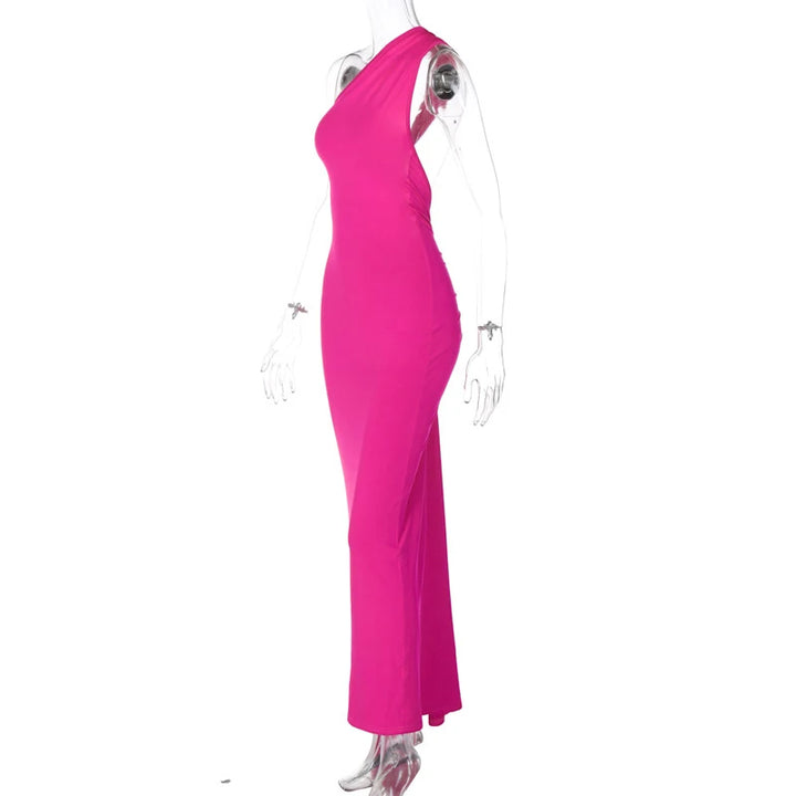 Todoblack Neon Y2K Signature Bodycon Maxi Dress