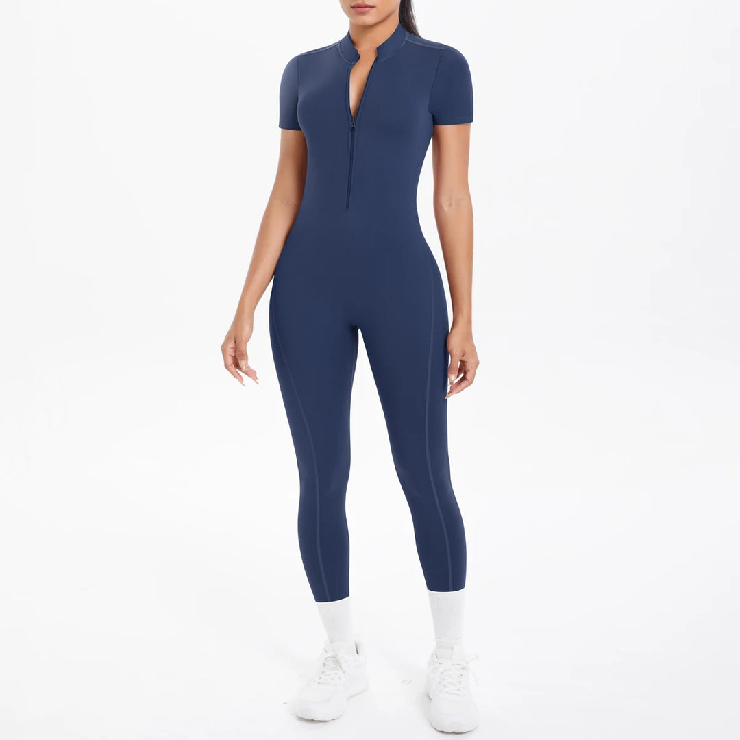 Backless Scrunch Jumpsuit For Women Push Up Yoga