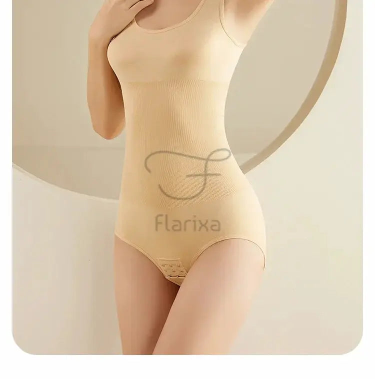 Flarixa Plus Size Seamless Shapewear Corset Waist Trainer