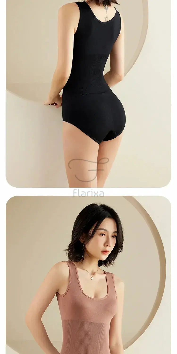 Flarixa Plus Size Seamless Shapewear Corset Waist Trainer